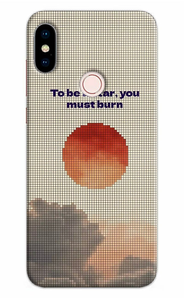 Pixel Sun Redmi Note 5 Pro Hard Case Back Cover by Casekaro