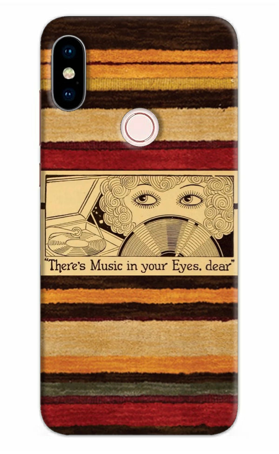 Vinyl Stripes Redmi Note 5 Pro Back Cover, Hard case