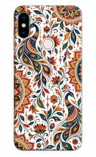 White Mayura Redmi Note 5 Pro Back Cover