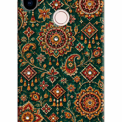 Green Pataka Redmi Note 5 Pro Hard Case Back Cover by Casekaro