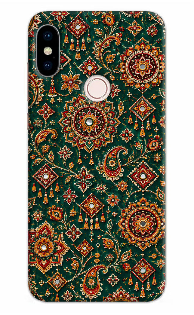 Green Pataka Redmi Note 5 Pro Hard Case Back Cover by Casekaro