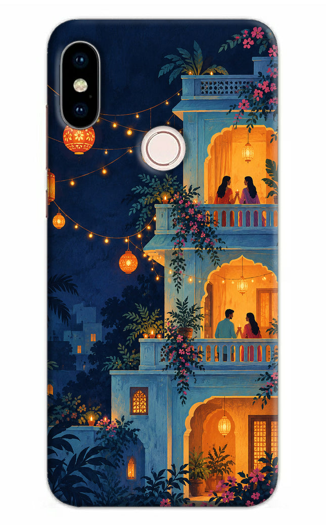 Balcony Glow Redmi Note 5 Pro Hard Case Back Cover by Casekaro