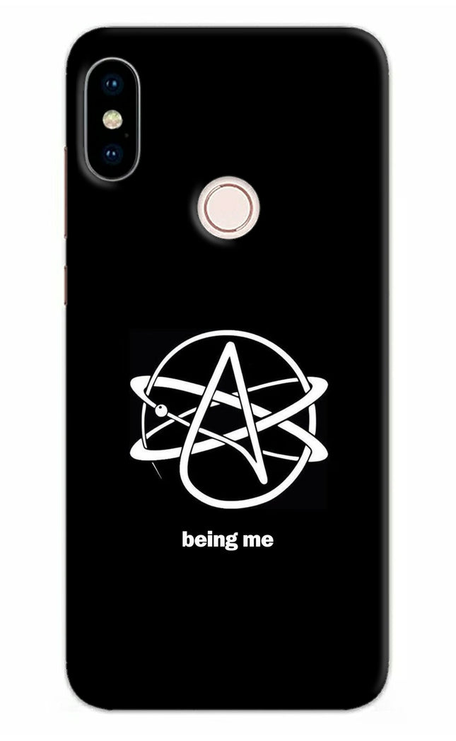 Atheist Symbol Redmi Note 5 Pro Hard Case Back Cover by Casekaro