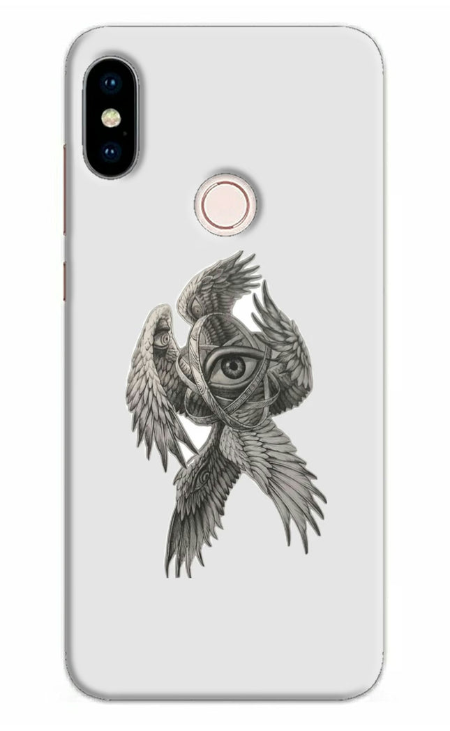 Accurate Angel Redmi Note 5 Pro Hard Case Back Cover by Casekaro