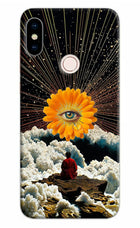 Cosmic Flower Redmi Note 5 Pro Hard Case Back Cover by Casekaro
