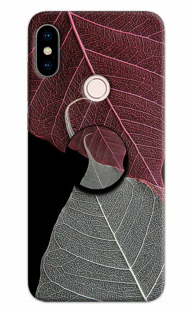 Leaf Pattern Redmi Note 5 Pro Pop Case by Casekaro