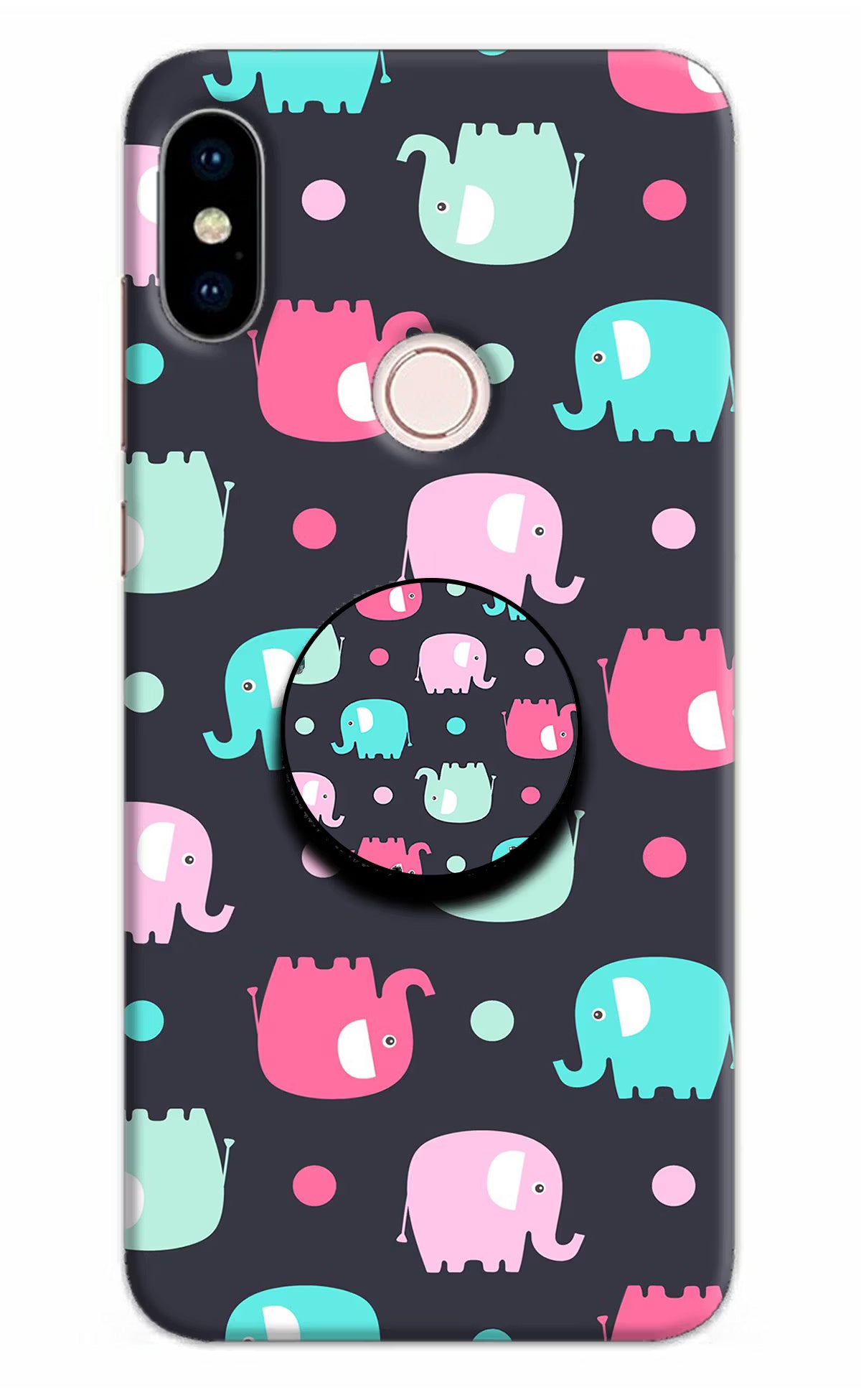Baby Elephants Redmi Note 5 Pro Pop Case by Casekaro