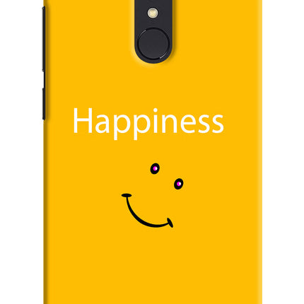 Happiness With Smiley Redmi Note 5 Hard Case Back Cover by Casekaro