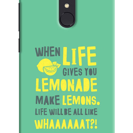 Quote Redmi Note 5 Hard Case Back Cover by Casekaro