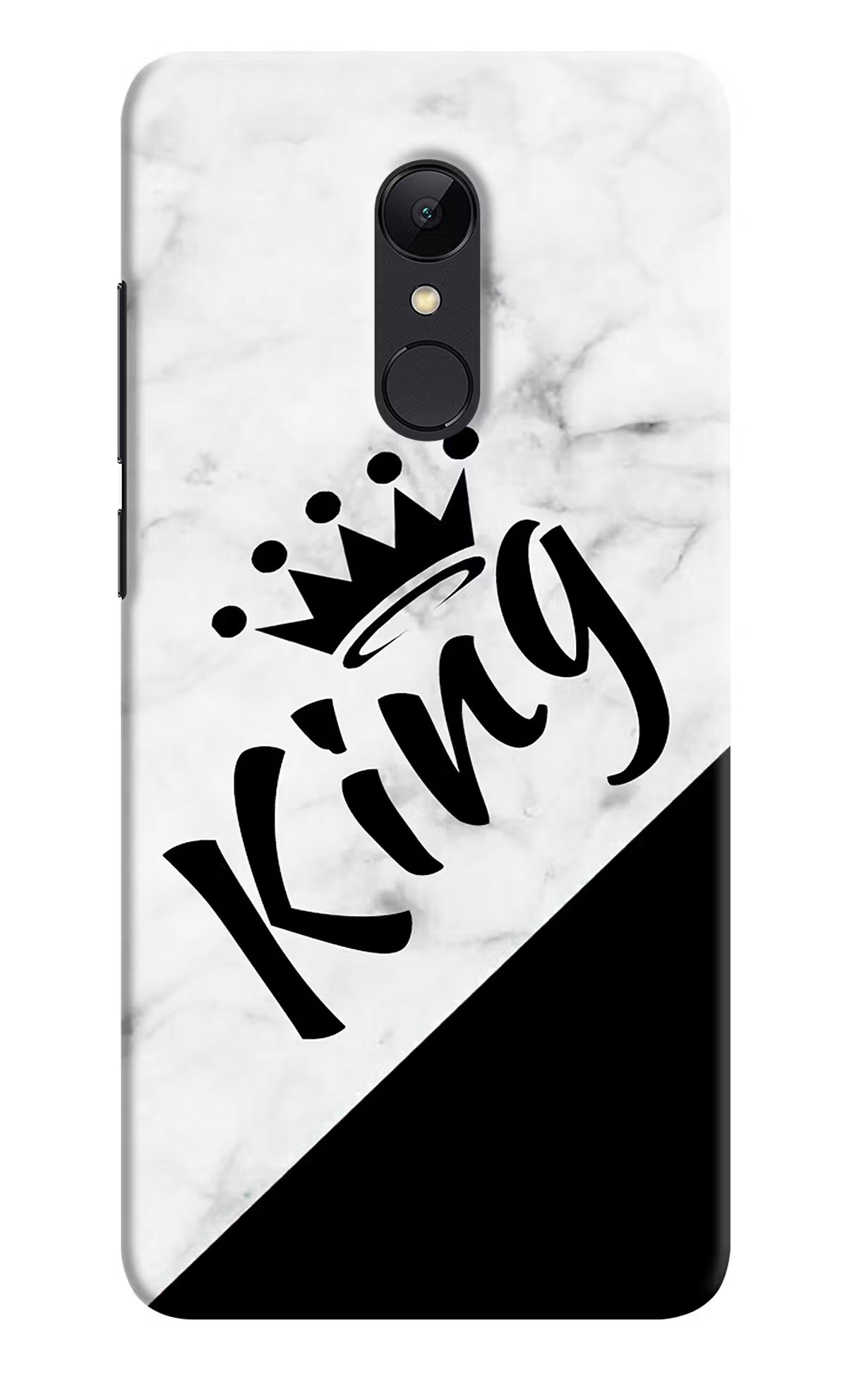 King Redmi Note 5 Hard Case Back Cover by Casekaro