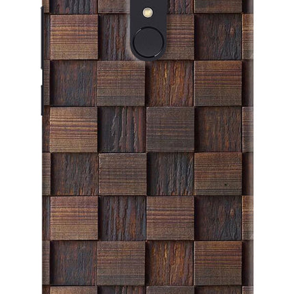 Wooden Cube Design Redmi Note 5 Hard Case Back Cover by Casekaro