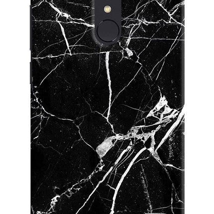 Black Marble Pattern Redmi Note 5 Hard Case Back Cover by Casekaro