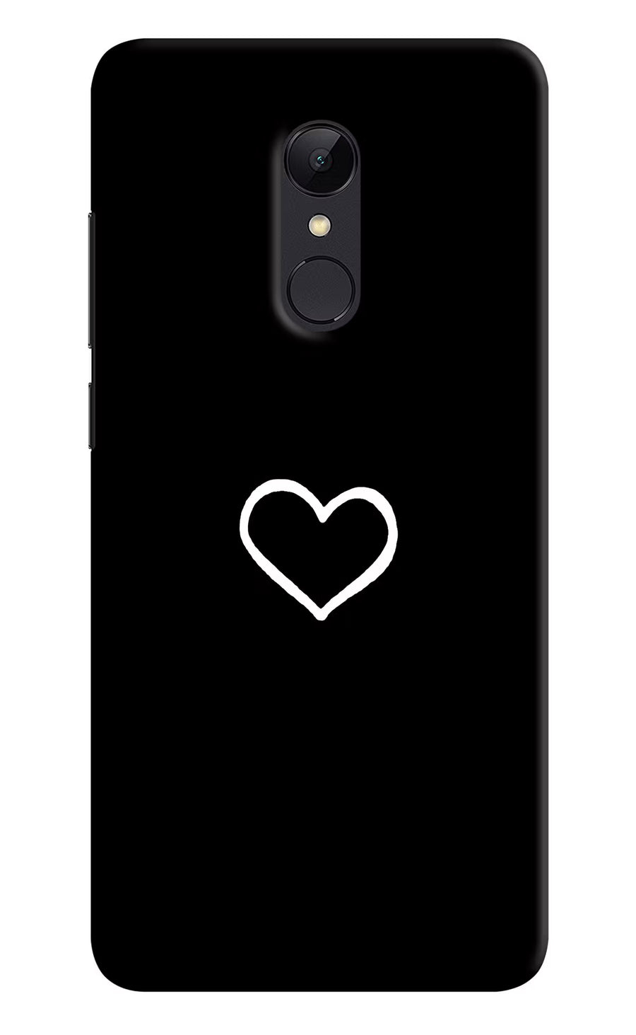 Heart Redmi Note 5 Back Cover, Hard case