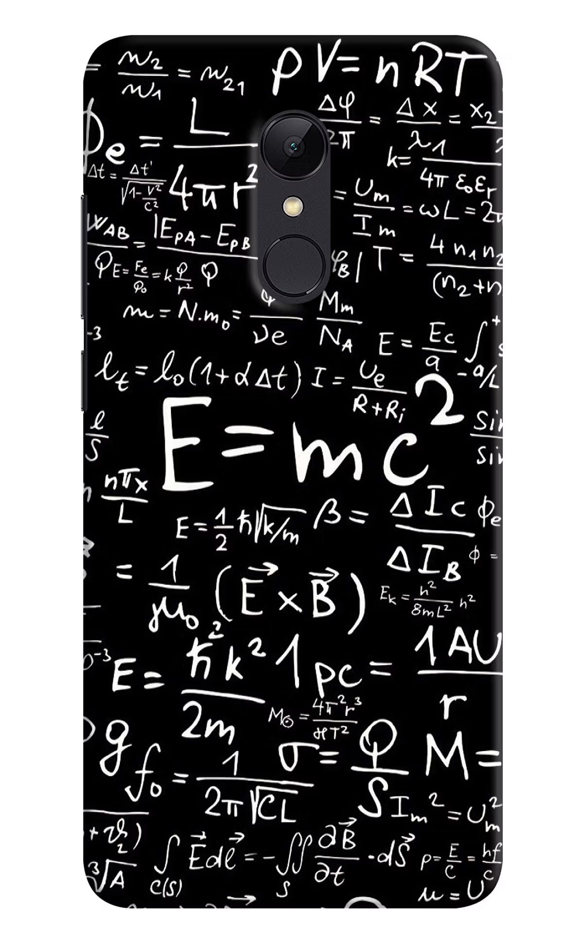 Physics Formula Redmi Note 5 Hard Case Back Cover by Casekaro