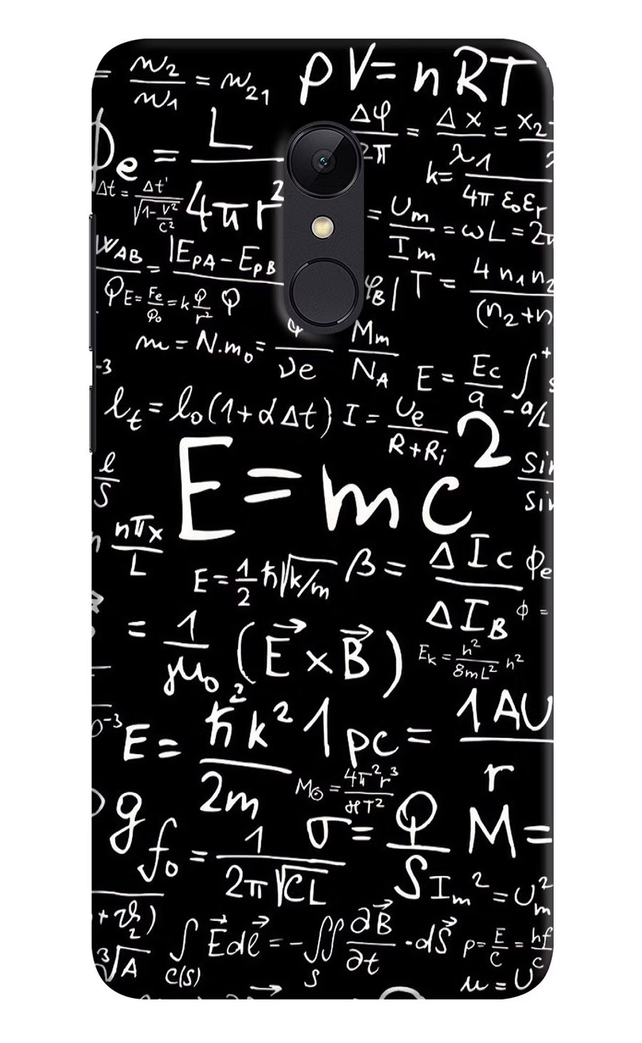 Physics Formula Redmi Note 5 Back Cover, Hard case