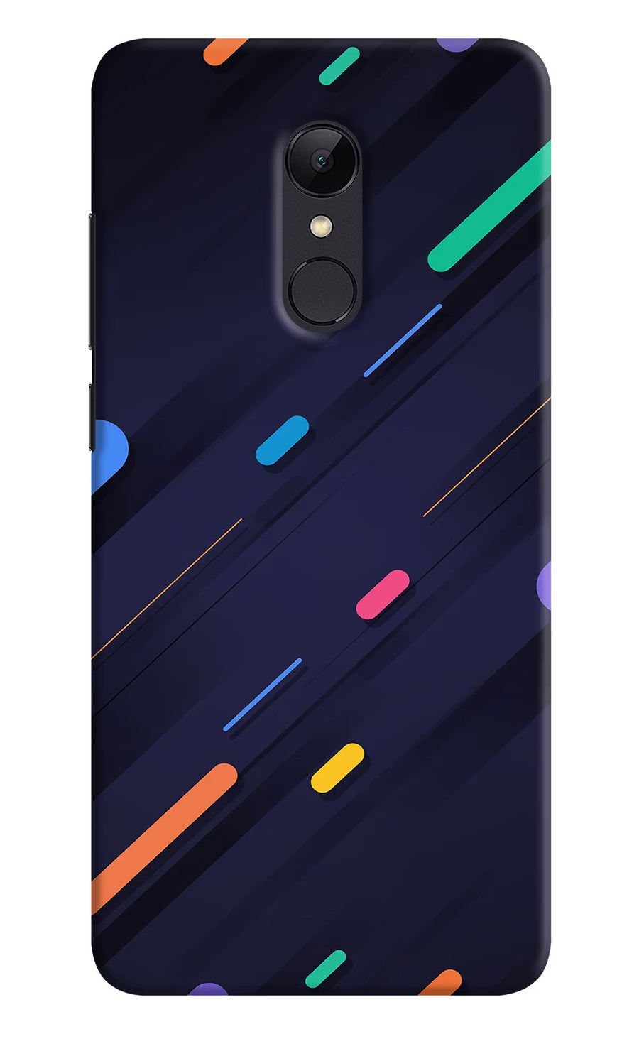 Abstract Design Redmi Note 5 Back Cover, Hard case