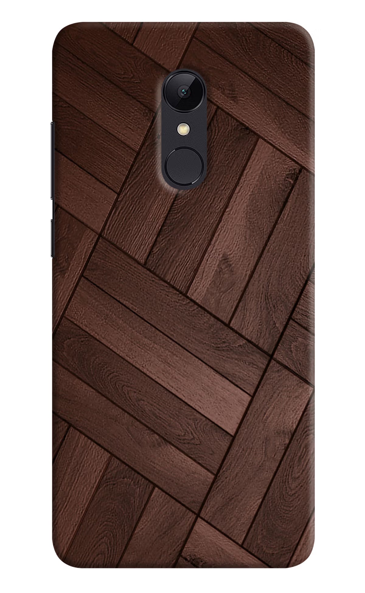 Wooden Texture Design Redmi Note 5 Hard Case Back Cover by Casekaro