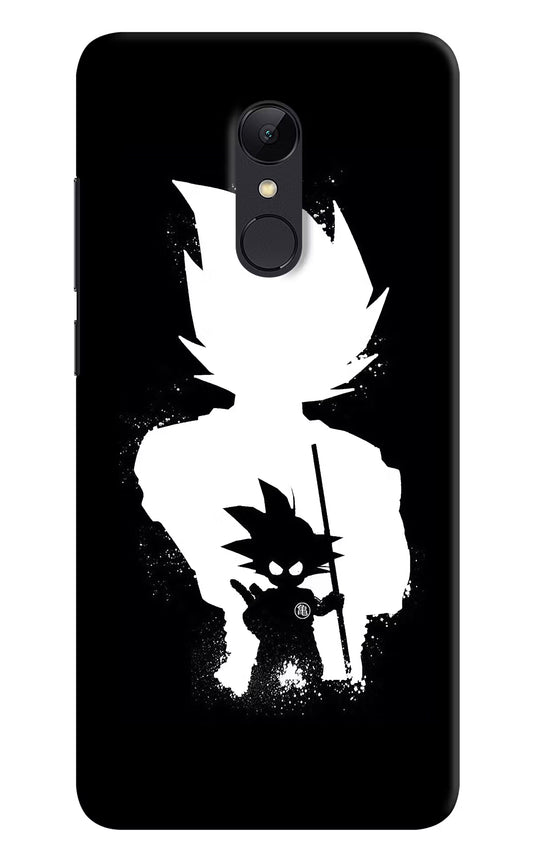 Goku Shadow Redmi Note 5 Hard Case Back Cover by Casekaro