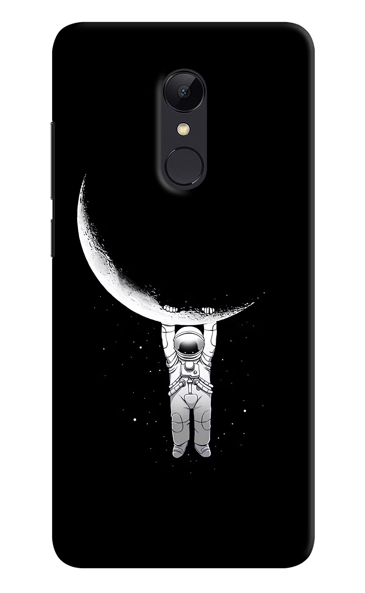 Moon Space Redmi Note 5 Hard Case Back Cover by Casekaro