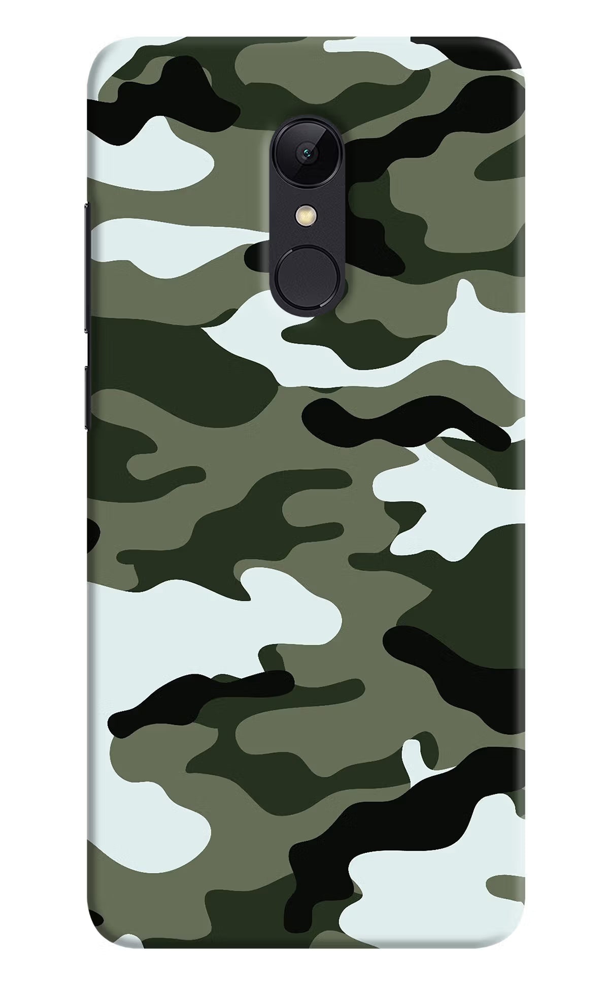 Camouflage Redmi Note 5 Hard Case Back Cover by Casekaro