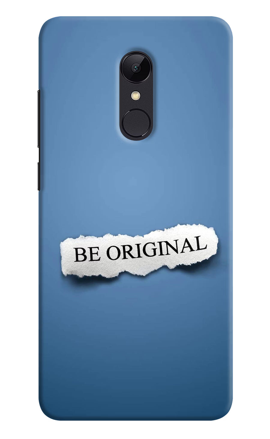 Be Original Redmi Note 5 Back Cover, Hard case