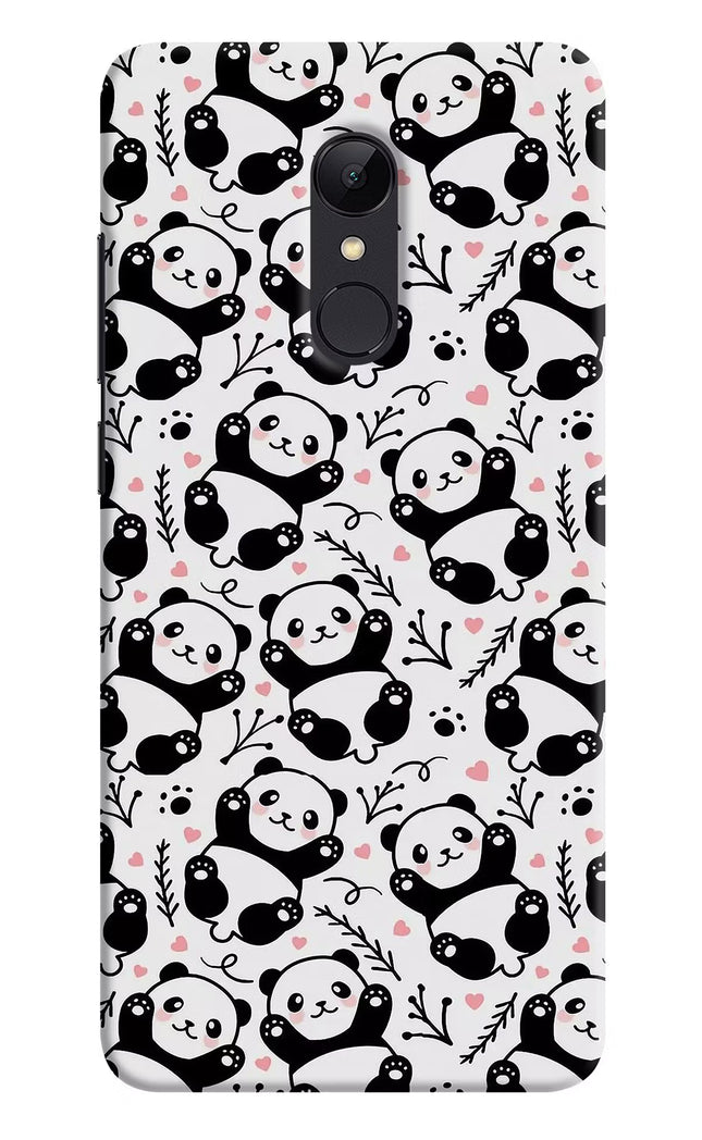 Cute Panda Redmi Note 5 Hard Case Back Cover by Casekaro