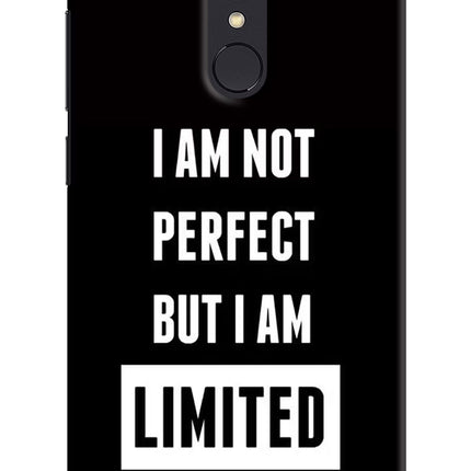 I Am Not Perfect But I Am Limited Edition Redmi Note 5 Hard Case Back Cover by Casekaro