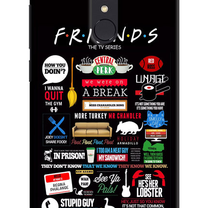 FRIENDS Redmi Note 5 Hard Case Back Cover by Casekaro