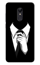 Black Tie Redmi Note 5 Hard Case Back Cover by Casekaro