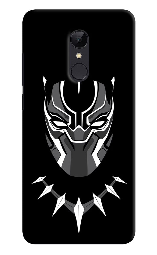 Black Panther Redmi Note 5 Hard Case Back Cover by Casekaro