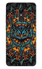 Angry Owl Art Redmi Note 5 Hard Case Back Cover by Casekaro