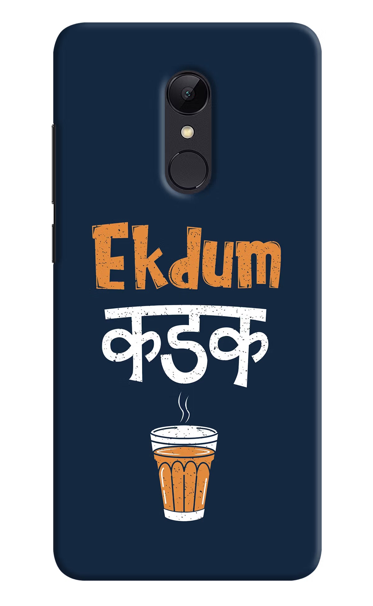Ekdum Kadak Chai Redmi Note 5 Hard Case Back Cover by Casekaro