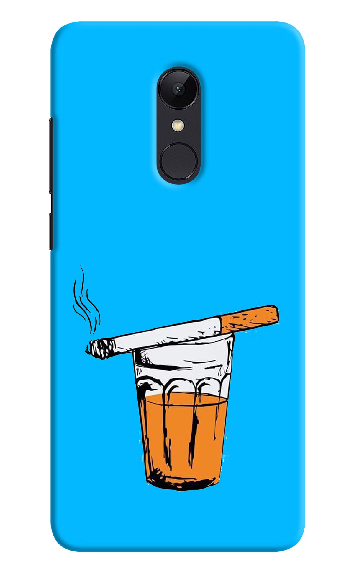 Chai Sutta Redmi Note 5 Hard Case Back Cover by Casekaro