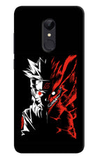 Naruto Two Face Redmi Note 5 Hard Case Back Cover by Casekaro