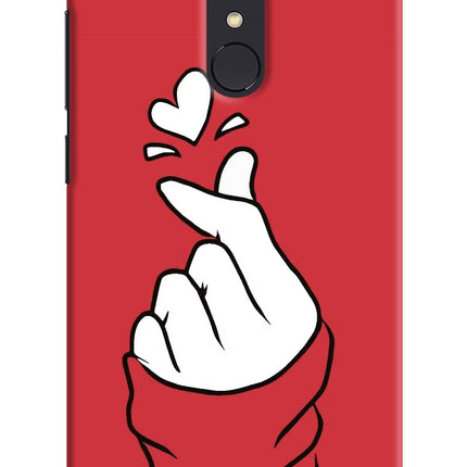 Korean Love Sign Redmi Note 5 Hard Case Back Cover by Casekaro