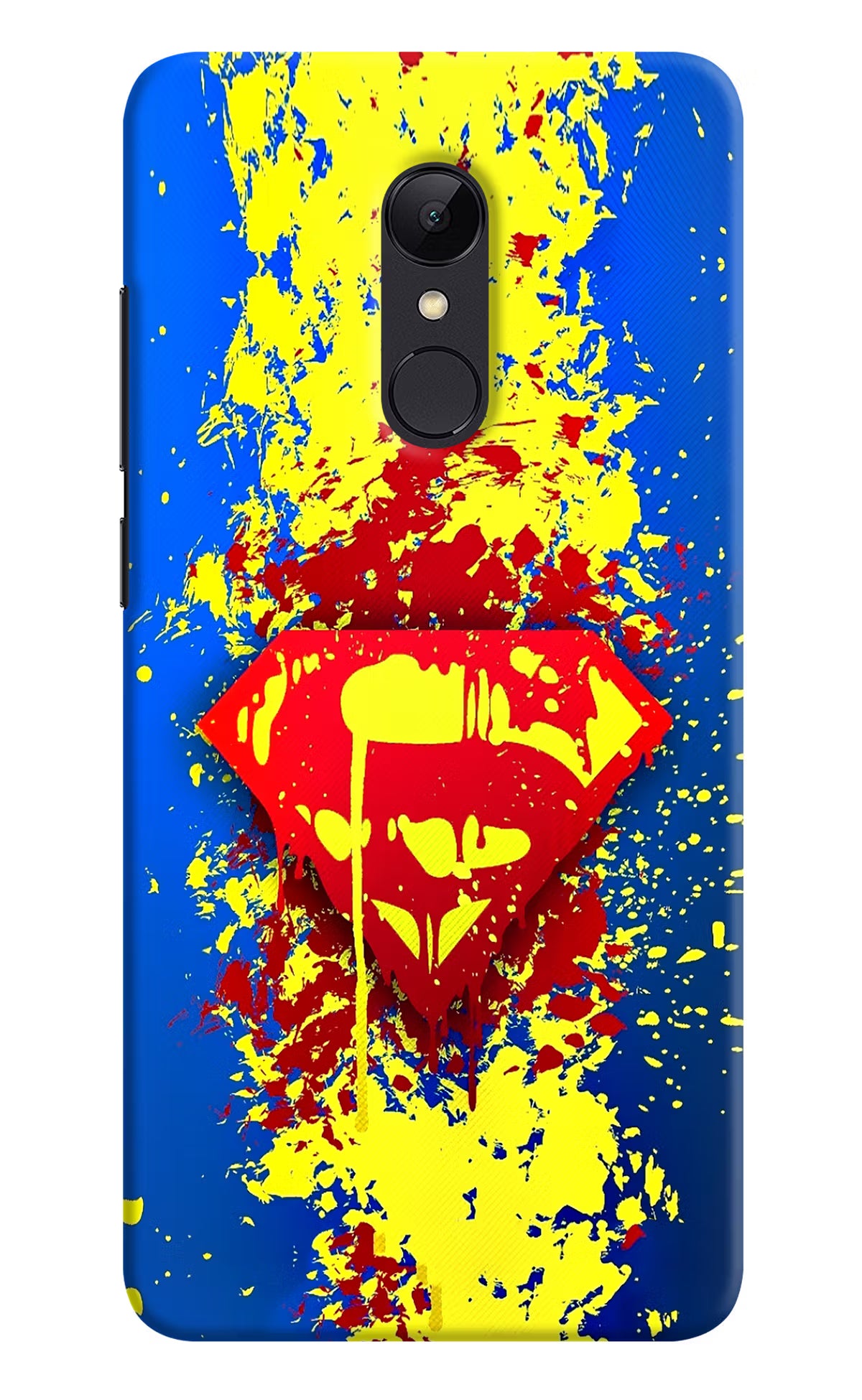 Superman logo Redmi Note 5 Hard Case Back Cover by Casekaro