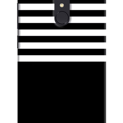 Black and White Print Redmi Note 5 Hard Case Back Cover by Casekaro