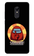 Among Us Shhh! Redmi Note 5 Hard Case Back Cover by Casekaro