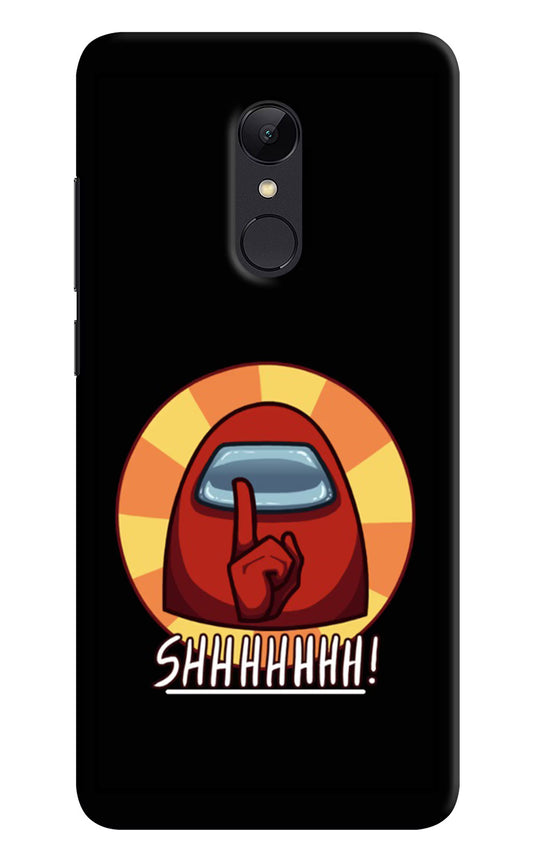 Among Us Shhh! Redmi Note 5 Hard Case Back Cover by Casekaro