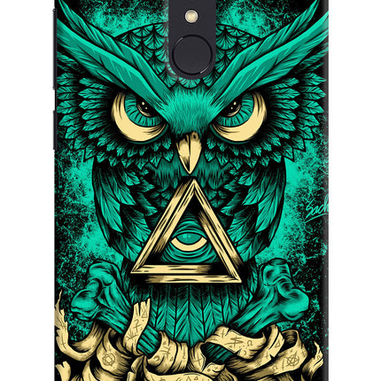 Green Owl Redmi Note 5 Hard Case Back Cover by Casekaro