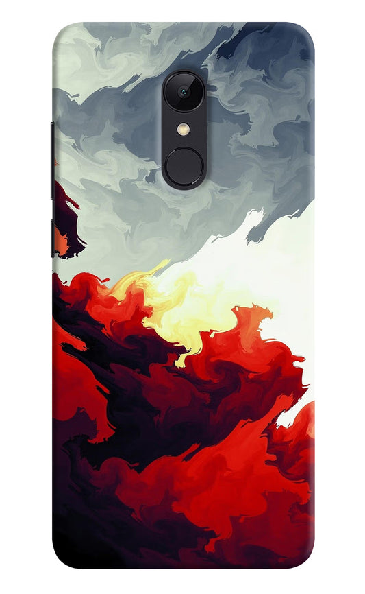 Fire Cloud Redmi Note 5 Hard Case Back Cover by Casekaro