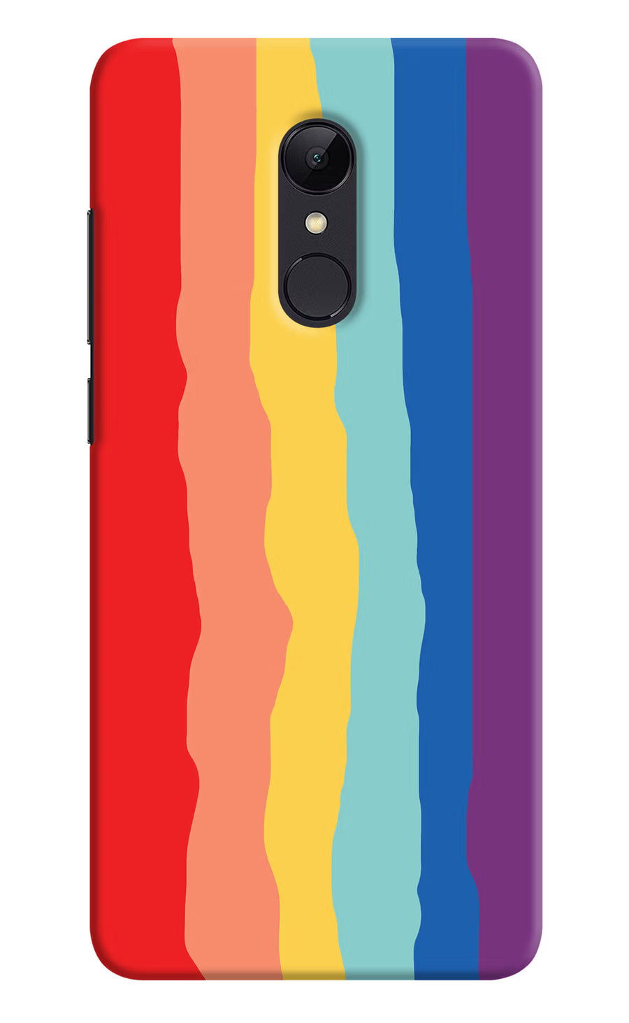 Rainbow Redmi Note 5 Back Cover, Hard case