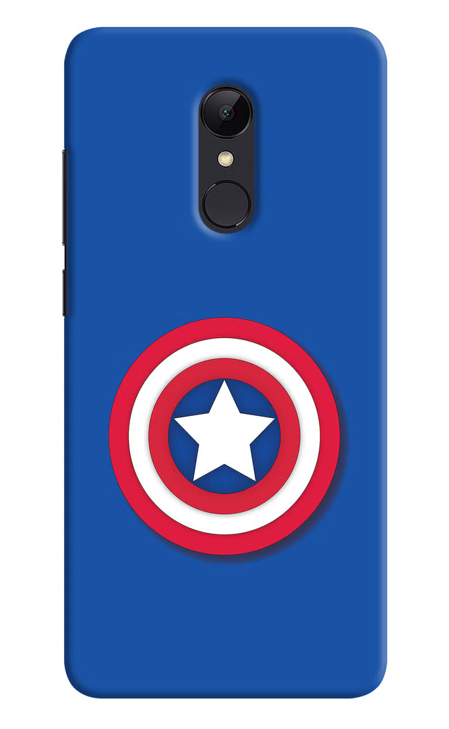 Shield Redmi Note 5 Hard Case Back Cover by Casekaro
