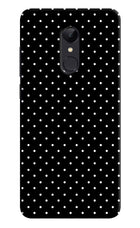 White Dots Redmi Note 5 Hard Case Back Cover by Casekaro