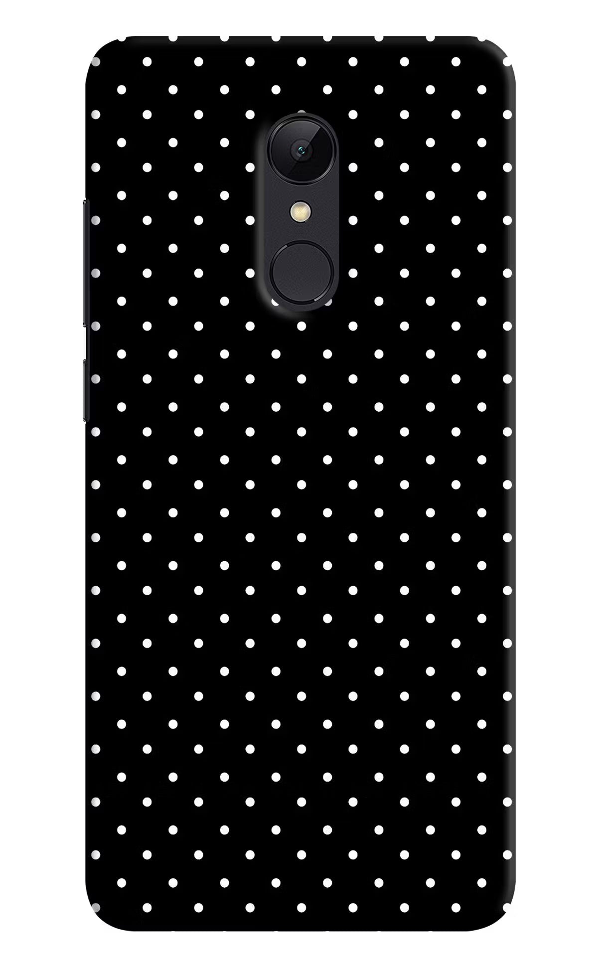 White Dots Redmi Note 5 Hard Case Back Cover by Casekaro