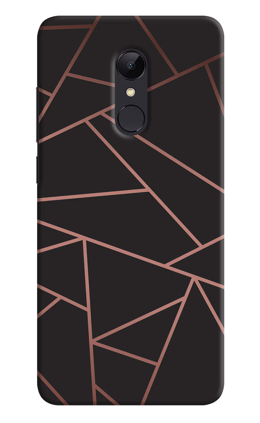 Geometric Pattern Redmi Note 5 Back Cover, Hard case