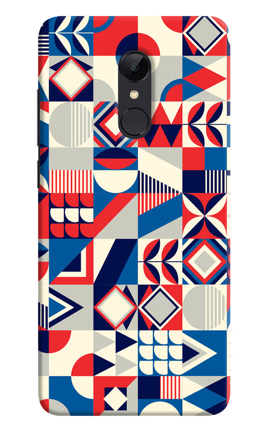Colorful Pattern Redmi Note 5 Hard Case Back Cover by Casekaro