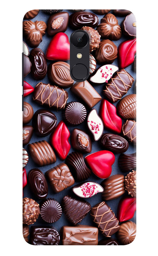 Chocolates Redmi Note 5 Hard Case Back Cover by Casekaro