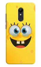 Sponge 1 Redmi Note 5 Hard Case Back Cover by Casekaro