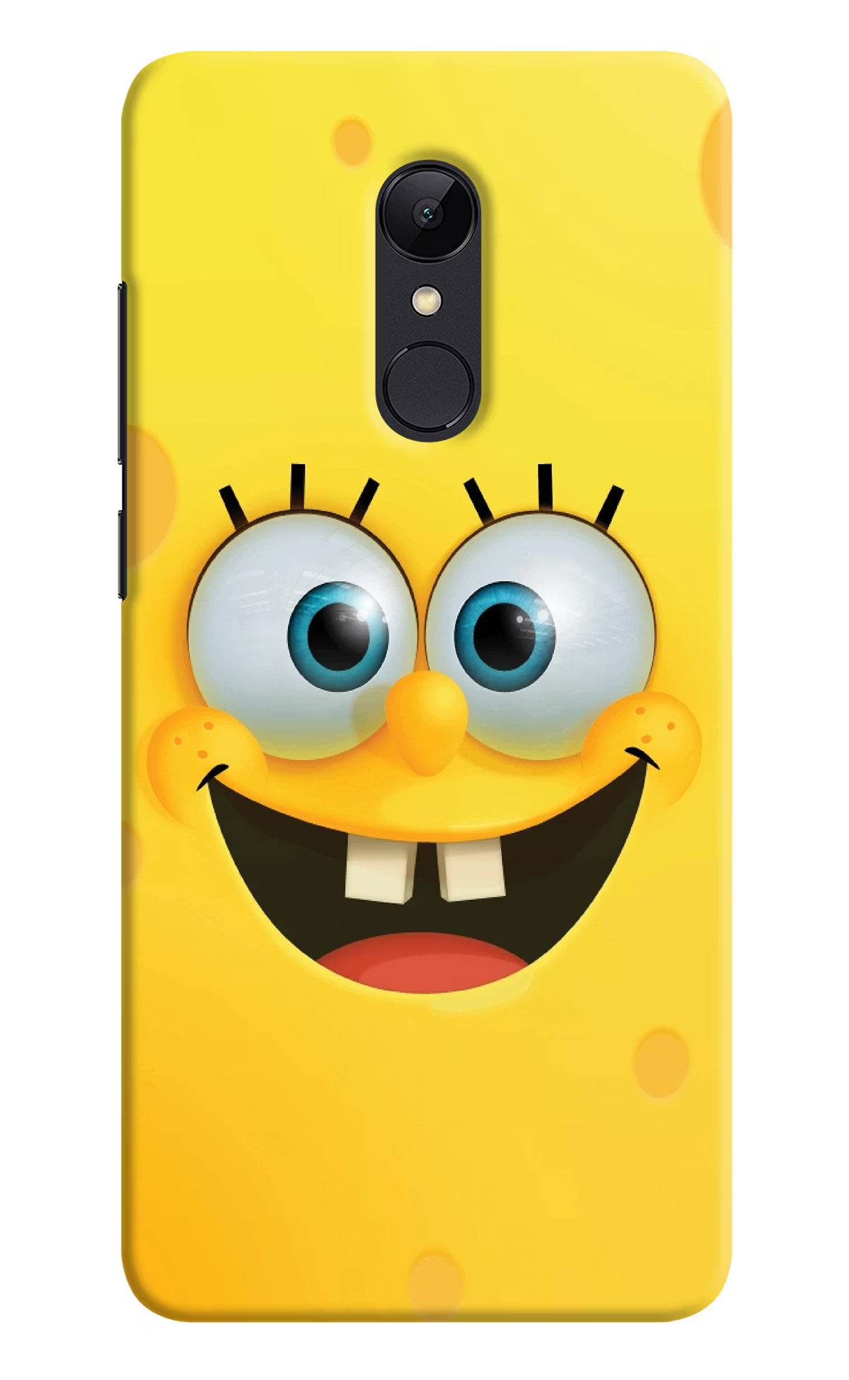 Sponge 1 Redmi Note 5 Hard Case Back Cover by Casekaro